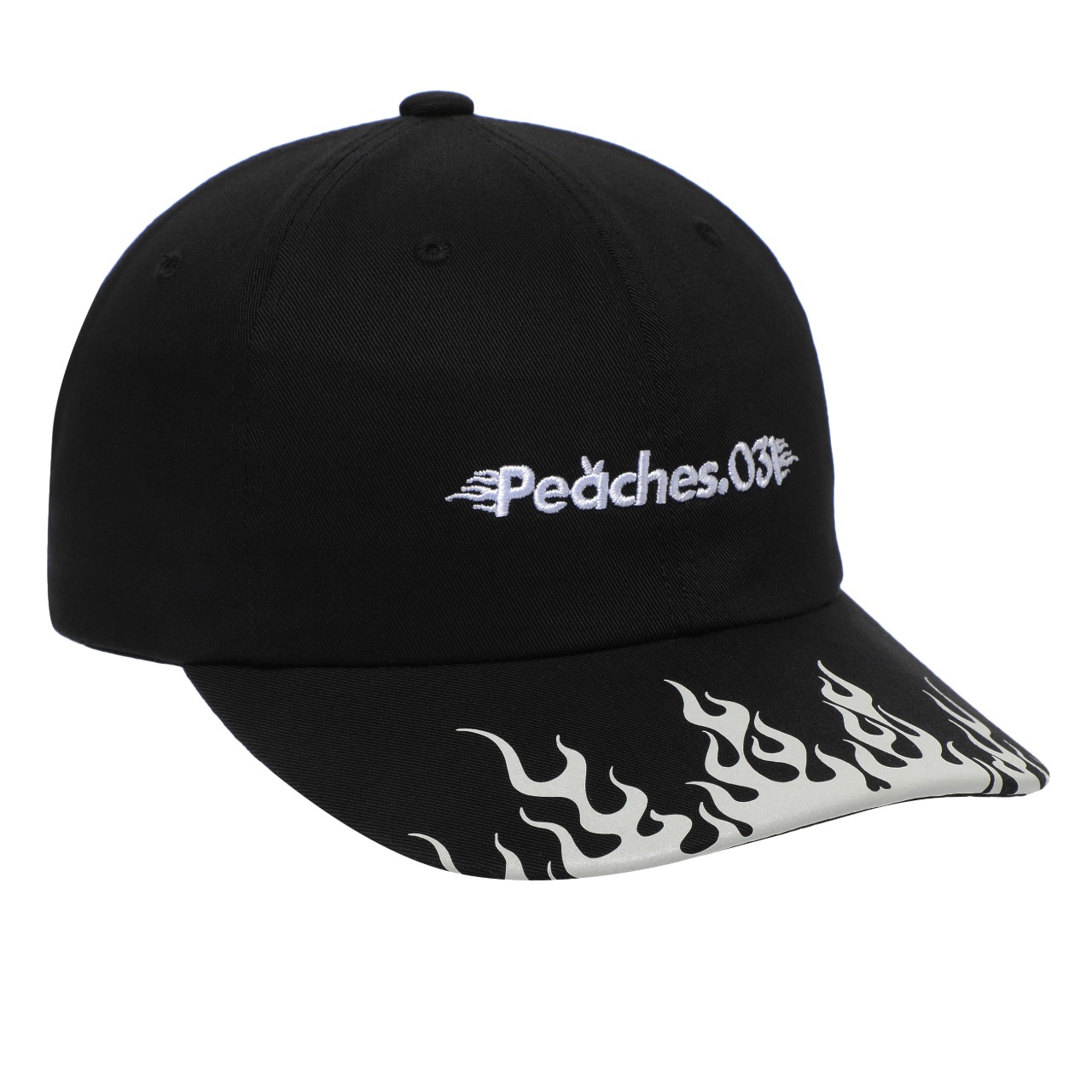 Peaches. LIBILLY Reflective Flame Cap Black