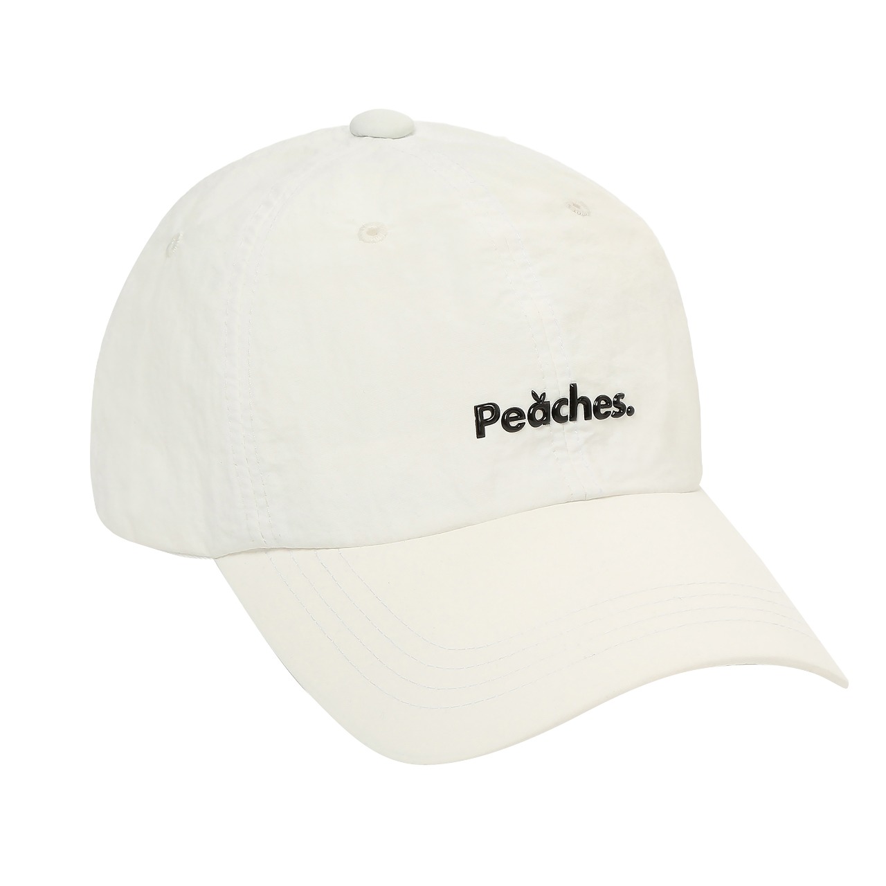 Peaches. Puff Logo Cap White