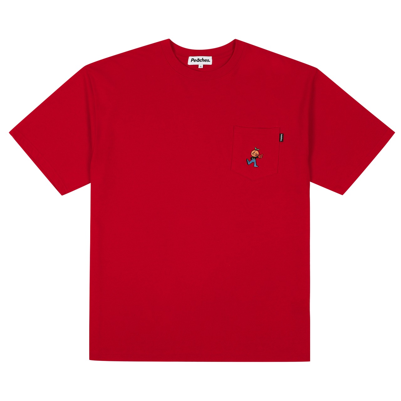 Batto S/S Pocket Tee Red