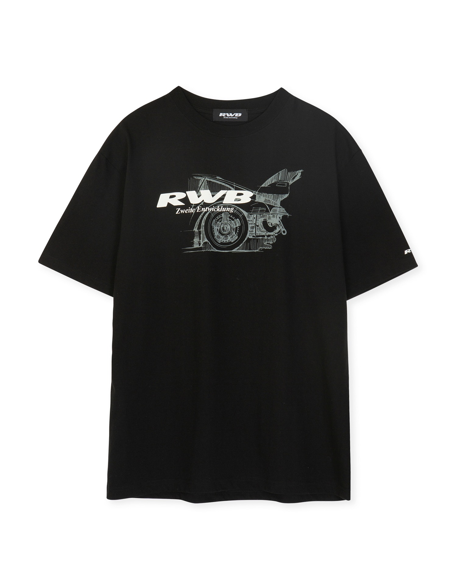 Rough Drawing S/S Tee - Black