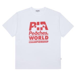 PIA Logo Tee White